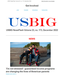 USBIG Newsflash, December 2022
