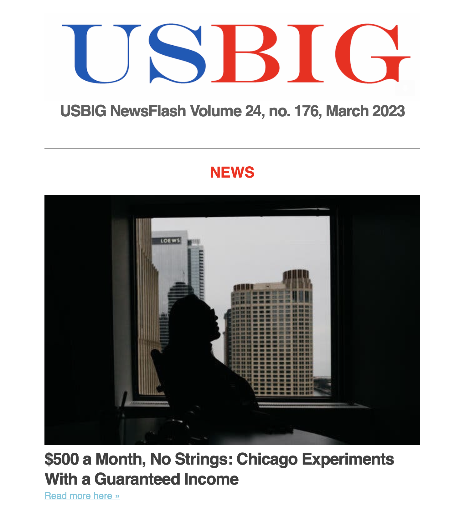 USBIG Newsflash, March 2023